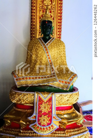 Emerald Buddha at Wat Phra Singh, Chiang Mai, Thailand Emerald Buddha at Wat Phra Singh, Chiang Mai, Thailand 126448262