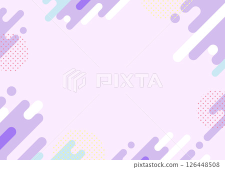 Pop pattern background illustration Pop pattern background illustration 126448508