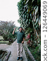 senior man taking photo with smartphone 126449069