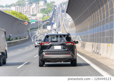 Highway driving image 126449123