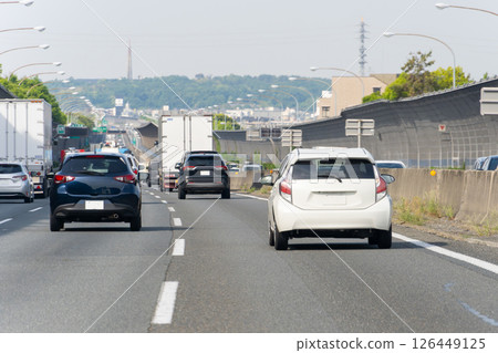 Highway driving image 126449125