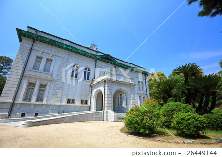 【廣島縣】晴天的日本海上自衛隊第一工業學校（原海軍學院）大禮堂 126449144