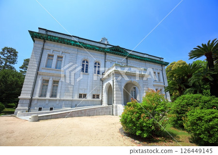 【廣島縣】晴天的日本海上自衛隊第一工業學校（原海軍學院）大禮堂 126449145