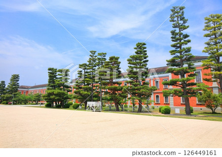 【廣島縣】晴天的日本海上自衛隊第一勤務學校（原海軍士官學校） 126449161