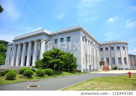 【廣島縣】晴天的海軍學校教育資料館 126449186