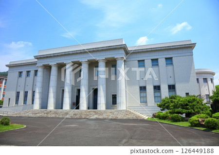 【廣島縣】晴天的海軍學校教育資料館 126449188