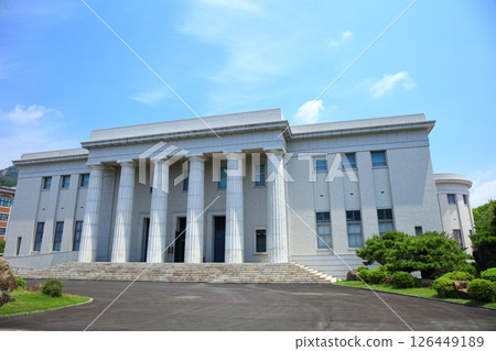 【廣島縣】晴天的海軍學校教育資料館 126449189