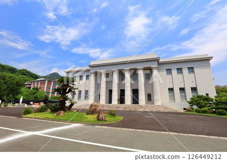 [Hiroshima Prefecture] Naval Academy Educational Reference Museum on a clear day 126449212