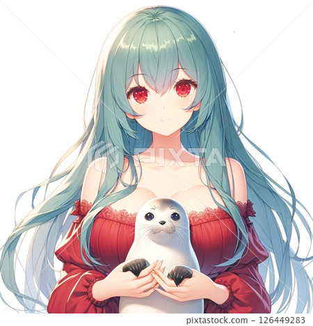 發現封印的長髮女孩 126449283