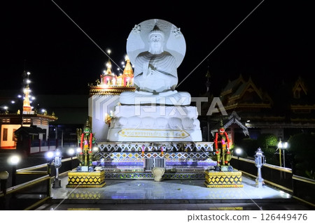 Wat Chong Klang at night, Mae Hong Son, Thailand 126449476