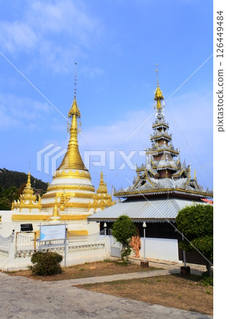 Wat Chong Khran, Mae Hong Son, Thailand Wat Chong Khran, Mae Hong Son, Thailand 126449484