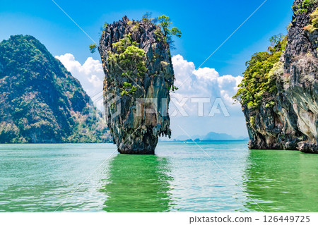 James Bond Island in Phang Nga Province, Thailand James Bond Island in Phang Nga Province, Thailand 126449725