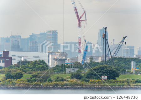 砂町水再生中心煙囪拆除工程 2024 年 砂町水再生中心煙囪拆除工程 2024 年 126449730