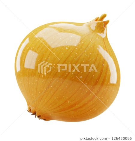 Fresh Yellow Onion Bulb for Culinary Use 126450096