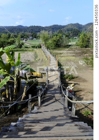 Sutong Phae Bridge, Mae Hong Son, Thailand 126450336