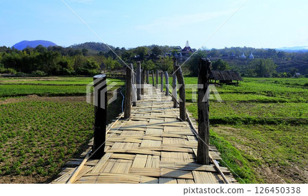 Sutong Phae Bridge, Mae Hong Son, Thailand Sutong Phae Bridge, Mae Hong Son, Thailand 126450338