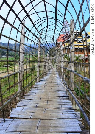 Sutong Phae Bridge, Mae Hong Son, Thailand 126450348
