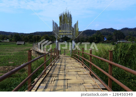 Sutong Phae Bridge, Mae Hong Son, Thailand Sutong Phae Bridge, Mae Hong Son, Thailand 126450349