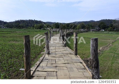 Sutong Phae Bridge, Mae Hong Son, Thailand 126450351