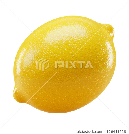 Fresh Ripe Lemon Citrus Fruit 126451328