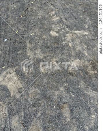 地上的腳印 126451596