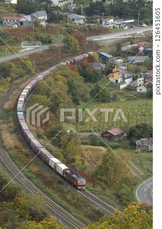 室蘭干線貨運列車 JR 貨運 DF200 電力柴油機車 126451605