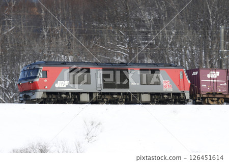 DF200列車在千歲線上向札幌貨運站進行最後衝刺 DF200列車在千歲線上向札幌貨運站進行最後衝刺 126451614