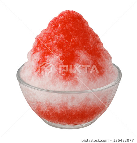 被刮的冰的例證 126452077