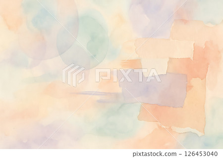 水彩出血 126453040