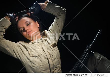 army girl army girl 126453082