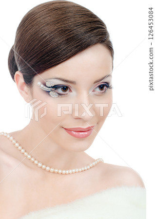 Woman with jewelry Woman with jewelry 126453084