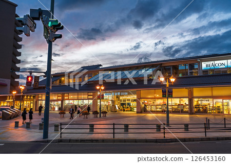 <廣島縣>尾道站的日落 126453160