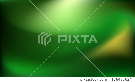 Dark green gradient background. Forest green nature bg. 126453624