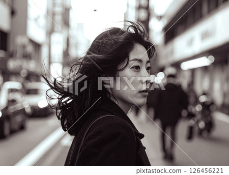Street Snap Female Portrait 126456221