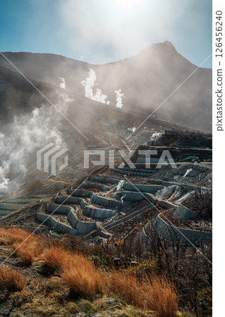 Owakudani Volcanic Valley with Steam and Cable Car 126456240