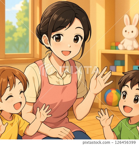 幼兒園老師 126456399