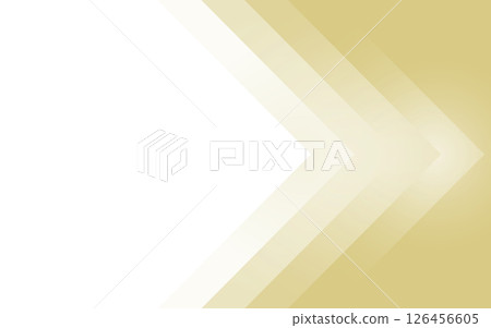 A background of overlapping gold arrows - a design that conveys a sense of luxury and reliability 126456605