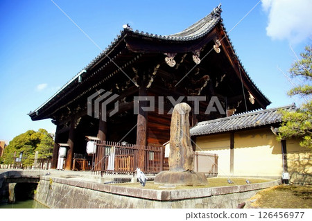 京都府東寺/南大門(重要文化財產)京都市南區九條町 2022 年 2 月 京都府東寺/南大門(重要文化財產)京都市南區九條町 2022 年 2 月 126456977