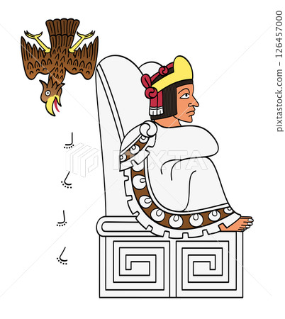 Cuauhtemoc, last Aztec Emperor, and last Tlatoani, ruler of Tenochtitlan. His name means Descending Eagle, someone who is descending like an eagle, folding its wings, swooping down to strike its prey. Cuauhtemoc, last Aztec Emperor, and last Tlatoani, ruler of Tenochtitlan. His name means Descending Eagle, someone who is descending like an eagle, folding its wings, swooping down to strike its prey. 126457000