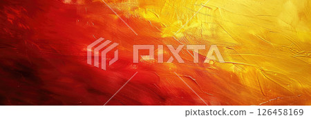 Patriotic Belgium design concept, red yellow abstract background, texture of paint strokes, horizontal banner, copy space, free space for text Patriotic Belgium design concept, red yellow abstract background, texture of paint strokes, horizontal banner, copy space, free space for text 126458169