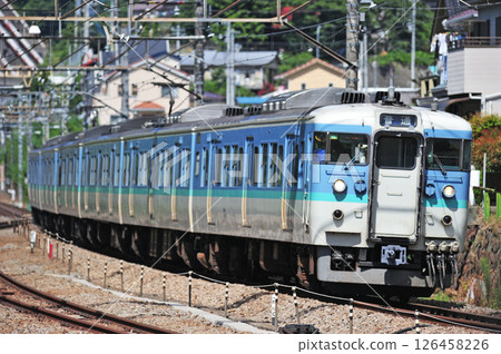 中央幹線上野原JR東日本115系列C9編組(長野) 中央幹線上野原JR東日本115系列C9編組(長野) 126458226