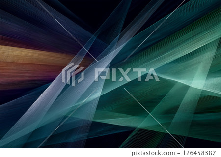 Blue gradient abstract light flow 126458387