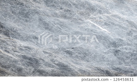 Cool-Toned Marble Surface in Sophisticated Hues. 126458631