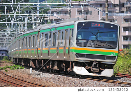 東海道幹線真鶴 JR 東日本 E231 系列 1000 系列 K-39 編組(國府) 東海道幹線真鶴 JR 東日本 E231 系列 1000 系列 K-39 編組(國府) 126458950