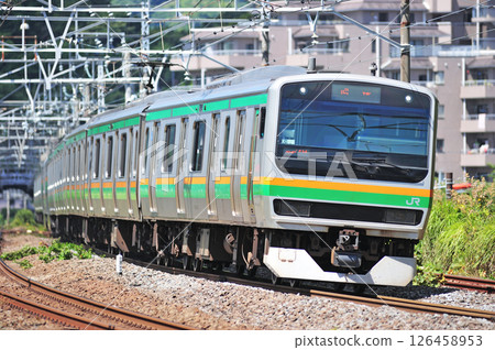 東海道本線 真鶴 JR東日本 E231系 1000系 K-14列車（神津） 126458953