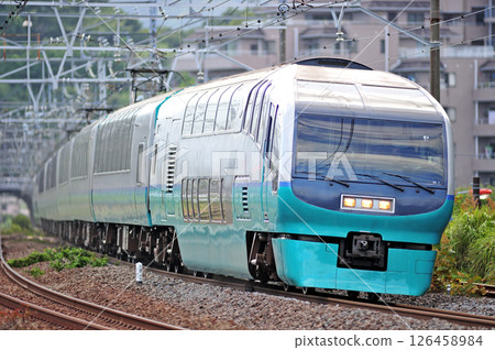 Tokaido Main Line Manazuru JR East 251 Series RE-1 formation (Omiya) Super View Odoriko Tokaido Main Line Manazuru JR East 251 Series RE-1 formation (Omiya) Super View Odoriko 126458984