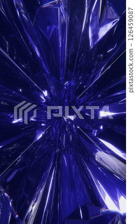 An abstract background expressing the explosive evolution of near-future technology 126459087