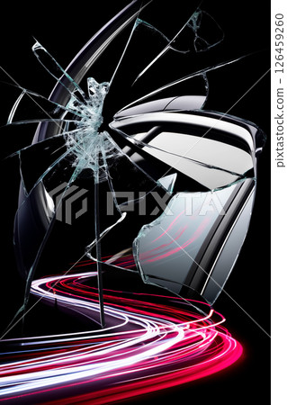 Dynamic light rays and crystal texture, abstract art background Dynamic light rays and crystal texture, abstract art background 126459260