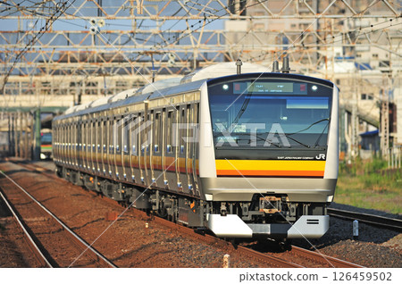Tokaido Line Hiratsuka JR East E233 Series 8000 Series N2 Train (Nakahara) Test run Tokaido Line Hiratsuka JR East E233 Series 8000 Series N2 Train (Nakahara) Test run 126459502