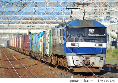 Tokaido Main Line Hiratsuka JR Freight EF210-149 (Suita) Tokaido Main Line Hiratsuka JR Freight EF210-149 (Suita) 126459520